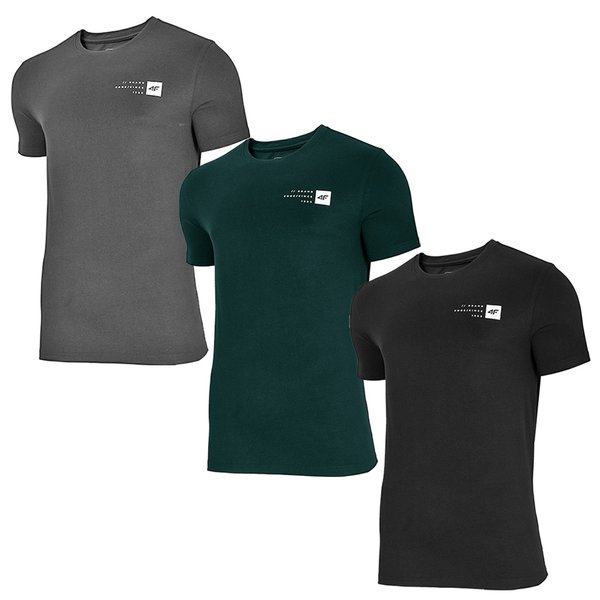 4F - Herren T-Shirt Baumwolle