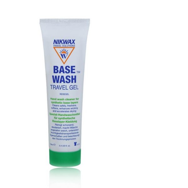NIKWAX - BaseWash Reinigungsgel für die Reise - Spezial-Handwaschmittel für Sport Kleidung - 100ml