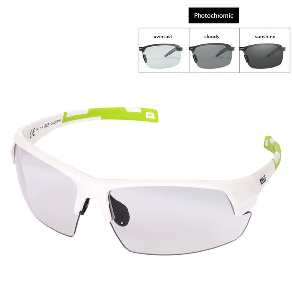 LACD - Photochromic Sport- Sonnenbrille mit selbstönenden Gläser der Cat.1 bis 3 - Mod. 119