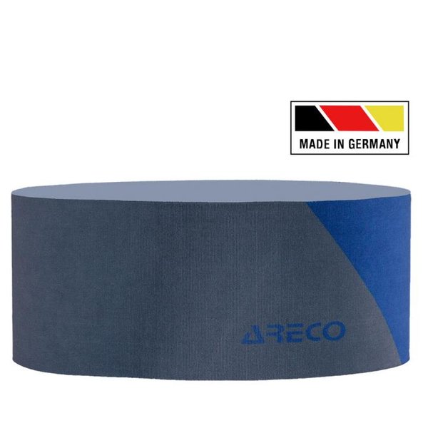 ARECO - Multifunktions-Stirnband Laufstirnband - schwarz blau