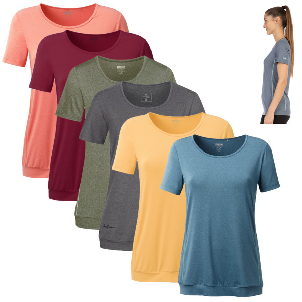 LPO - funktionelles Damen Sport T-Shirt HANNA Stretch Recyclingsfaser