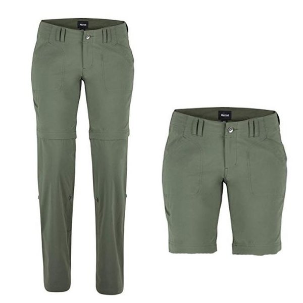 Marmot - Lobo´s Convertible Pant Wms - Damen Outdoorhose und Short, grün