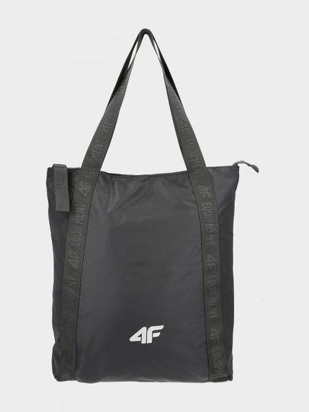 4F - hochwertige Umhängetasche große Tasche 19 Liter, schwarz