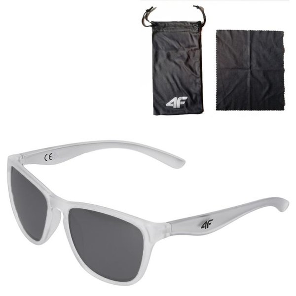 4F - Sport Sonnenbrille - REVO Gläser UV 400 - silber