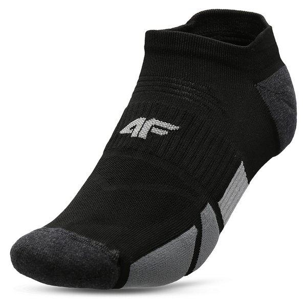 4F - Sportsocken, Sneaker - schwarz grau