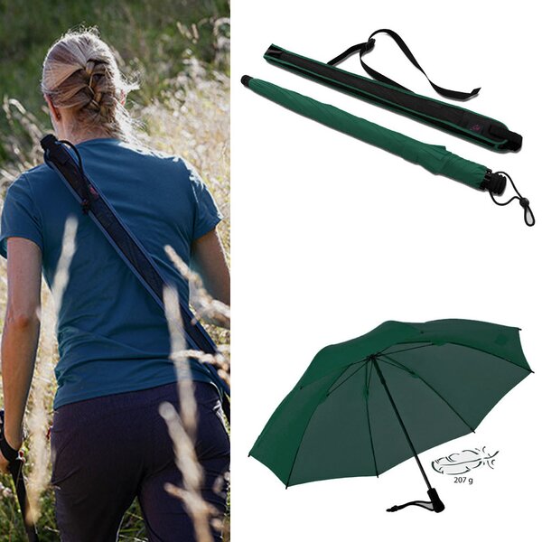 EuroSCHIRM - Göbel - Regenschirm Trekkingschirm - Swing liteflex, grün
