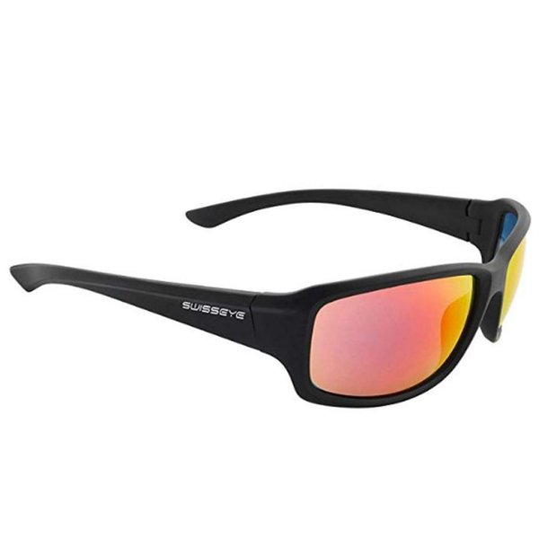 Swiss Eye Freetime Sportbrille, Sonnenbrille, schwarz matt
