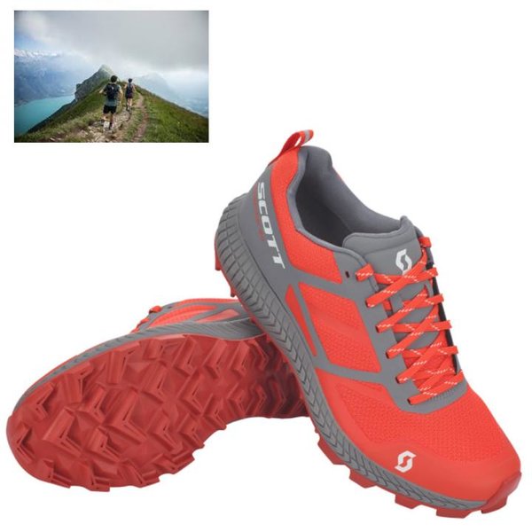 Scott - Supertrac 2.0 Herren Trailrunning Jogging Schuhe, rot