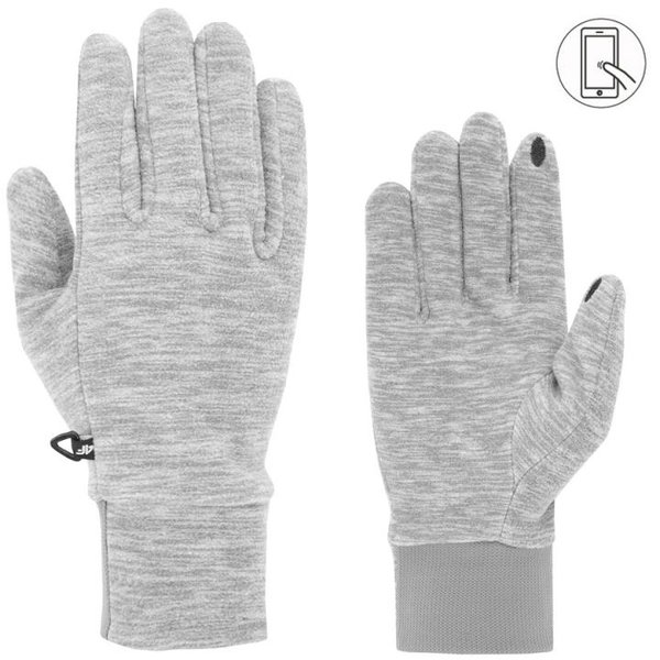 4F - Fleece Handschuhe, grau