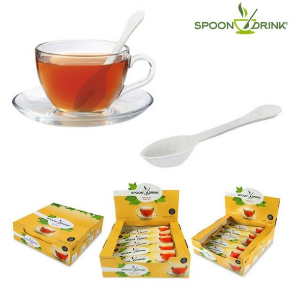 SpoonDrink - Schwarzer Tee im Löffel - 10er Verpackung