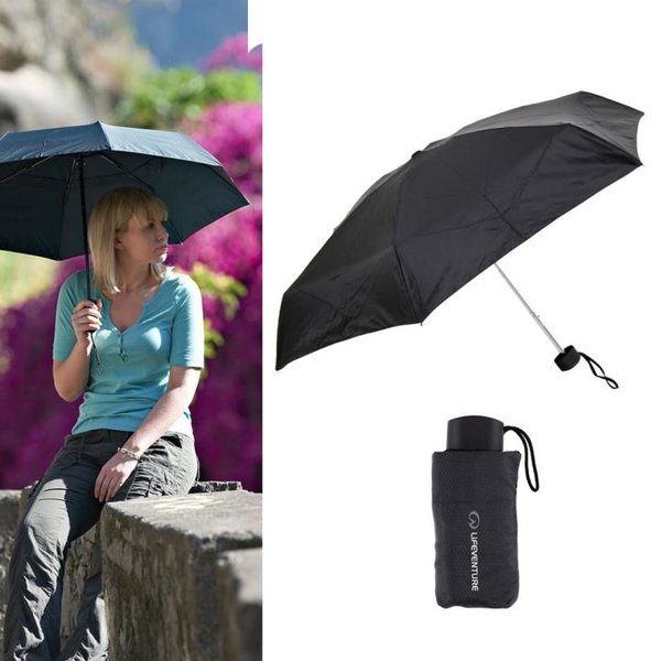 Lifeventure - Trek Umbrella Small - kleiner Regen-und Sonnenschirm