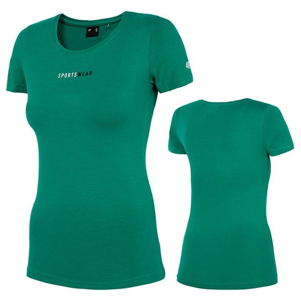 4F- Sports Weat - Damen Basic T-Shirt - grün
