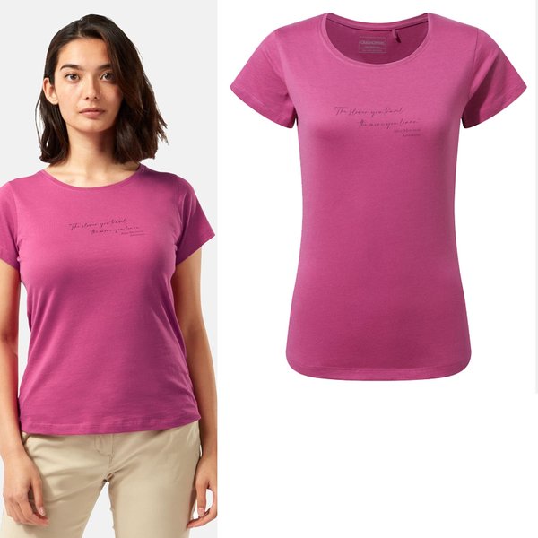 Craghoppers - Miri - Damen T-Shirt - pink