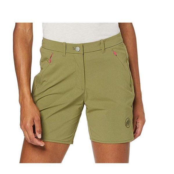 Mammut Damen Hiking Shorts Outdoor kurze Hosen, olive S 36