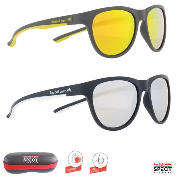 RED BULL Spect - polarisierte Sonnenbrille SPIN flexible Sportbrille