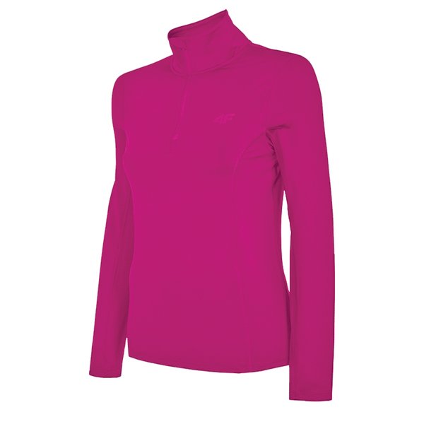 4F - Damen Zip Shirt, thermoaktive Skiunterwäsche