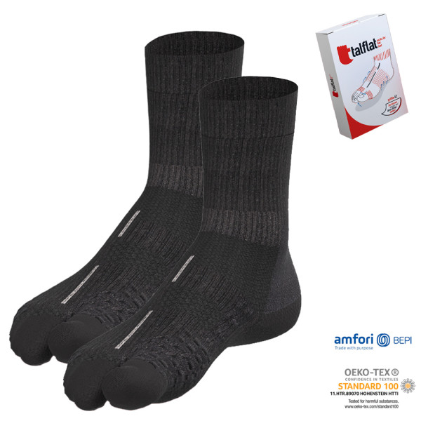 Socken gegen Fußschmerzen und Hallux Valgus, Plattfüße, HealTECH
