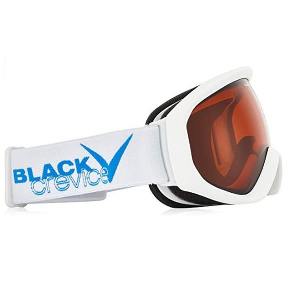 Black Crevice Skibrille BCR041229 Erwachsene Skibrille, weiß onesize