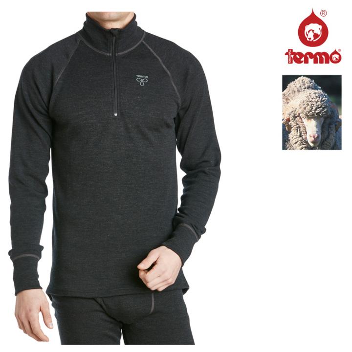 TERMO Wool Light 2.0 Turtle neck with Zip leichtes