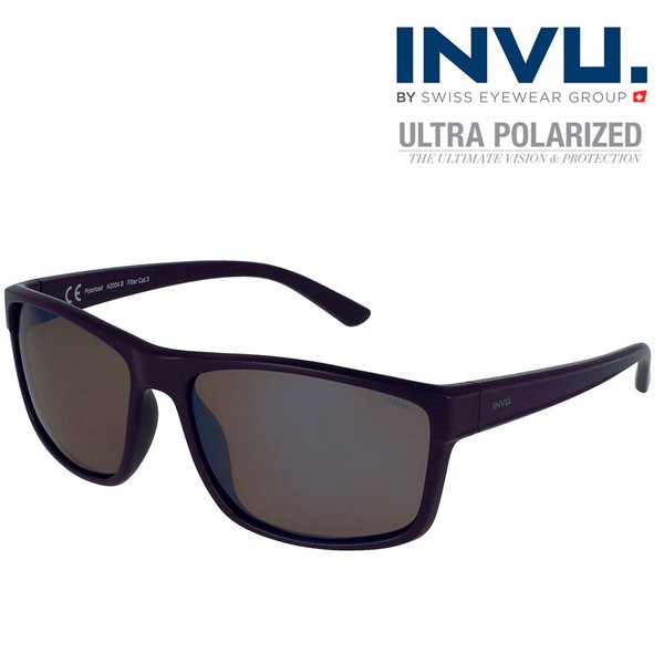 INVU - Swiss Eyewear Group - Ultra Polarized Sonnenbrille, satin