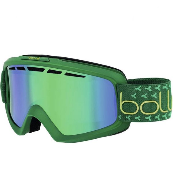 Bollé - NOVA II Skibrille, Winter Brille Anti-Fog, UV Protection, grün