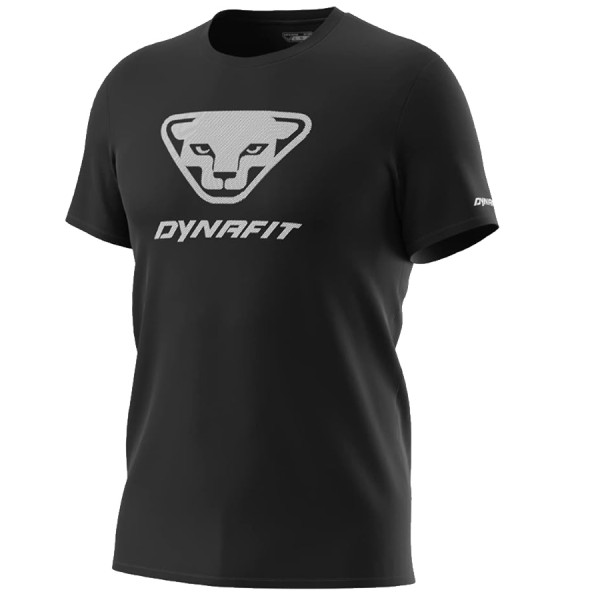 DYNAFIT - Graphic Cotton T-Shirt Herren Casual Logo Shirt, schwarz