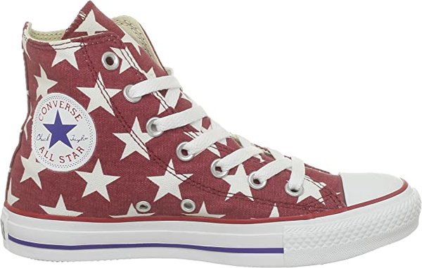 Converse - Chuck Taylor All Star High Sterne 136615C Sneaker, rot