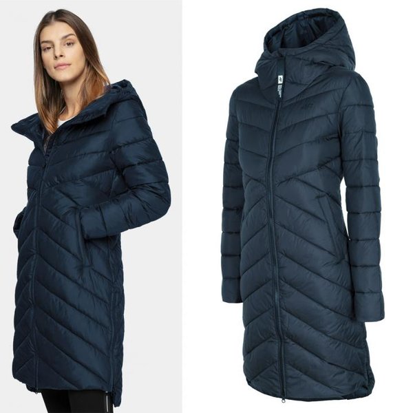 4F - gesteppter Winter Damen Mantel