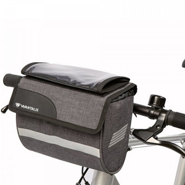 Wantalis - BIKE CASE - Fahrradlenkertasche - mit Smartphonetasche