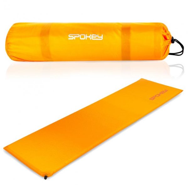 Spokey - SAVORY - selbstaufblasbare Matratze Isomatte, orange