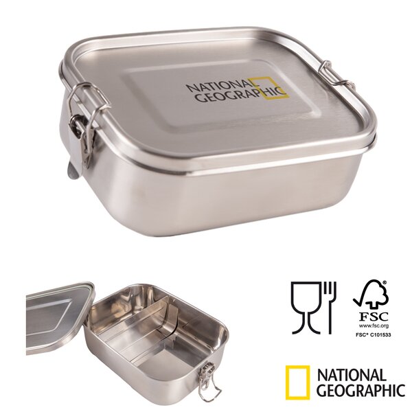 National Geographic - Lunchbox Box spühlmaschinenfest 19x13cm