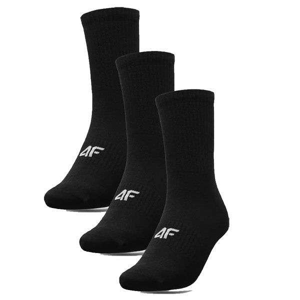 4F - 3er Pack Allround Socken - schwarz