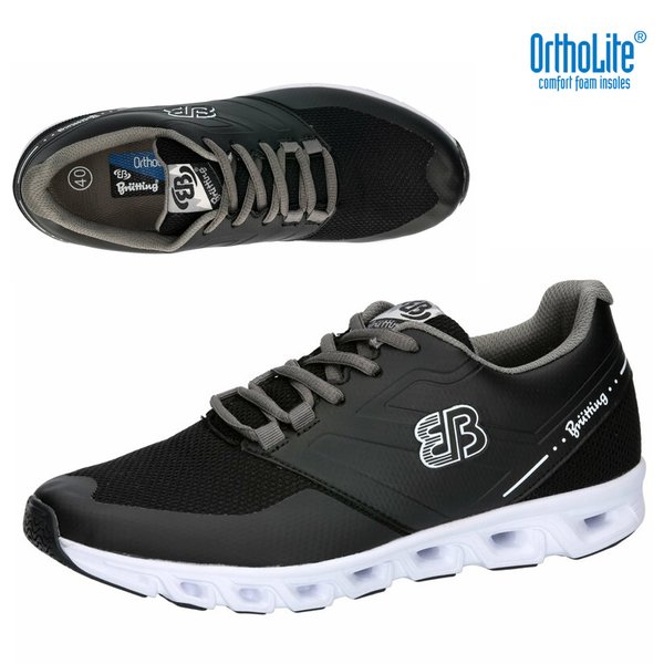 Brütting - Special Run Sportschuhe Ortholite Einlagesohle Schuhe, schwarz
