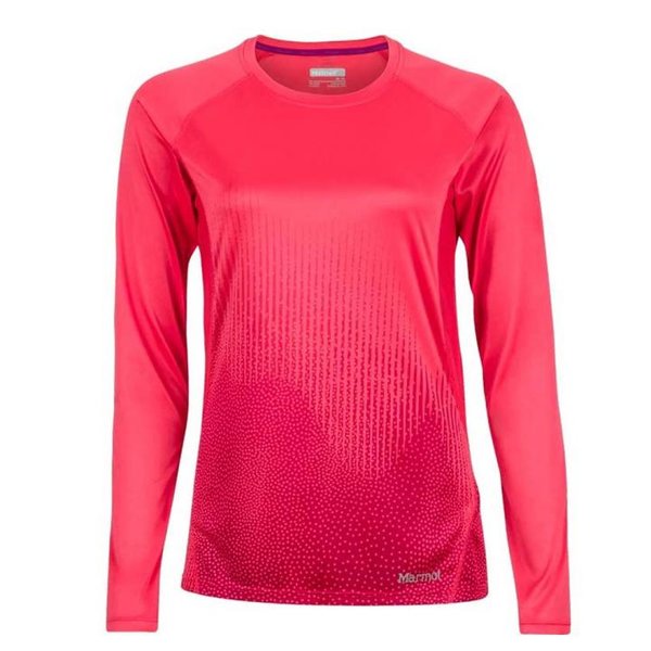 Marmot - Crystal LS - Damen Sport Langarmshirt - pink