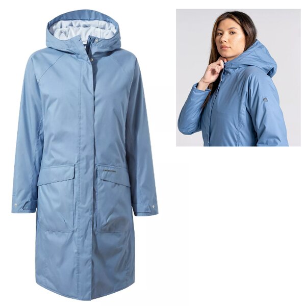 Craghoppers - Caithness Jacket - Damen Regenmantel Outdoor, blau