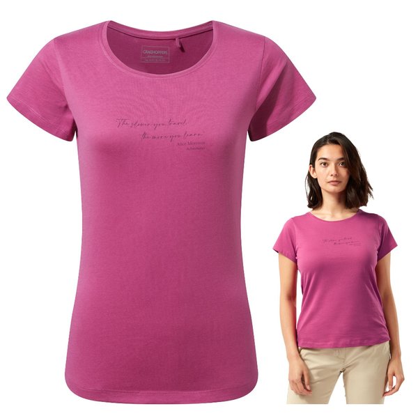 Craghoppers - Baumwoll T-Shirt Miri - Better Cotton Initiative - Damen