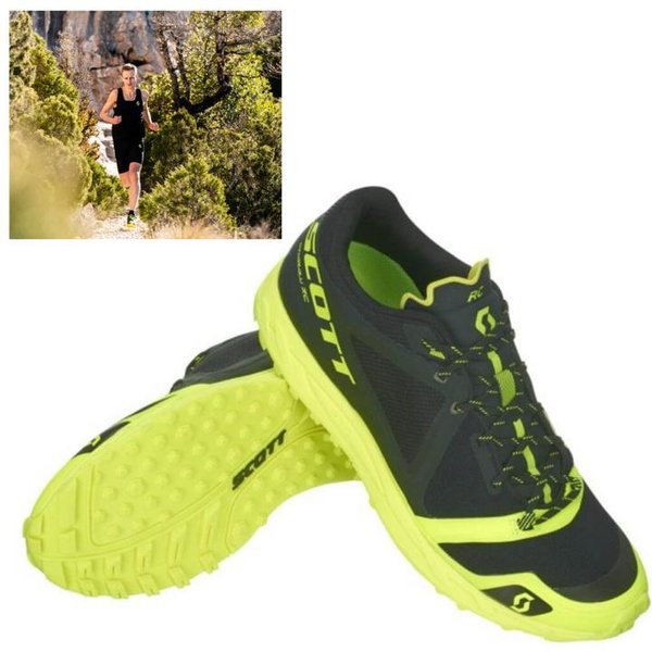 Scott - Kinabalu RC Herren TRAIL Jogging Schuhe, schwarz neon