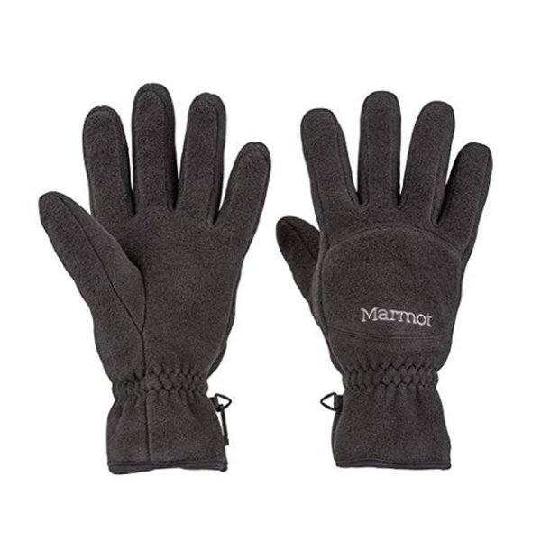 Marmot Fleecehandschuh, Herren Handschuhe, schwarz M