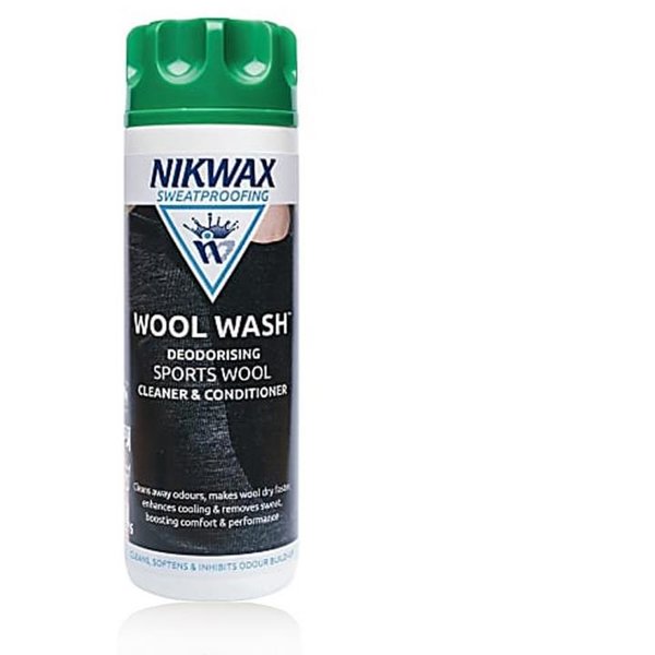 NIKWAX - WOOL WASH - Waschmittel und Pflege für Merino Woll Sportartikel - 300ml