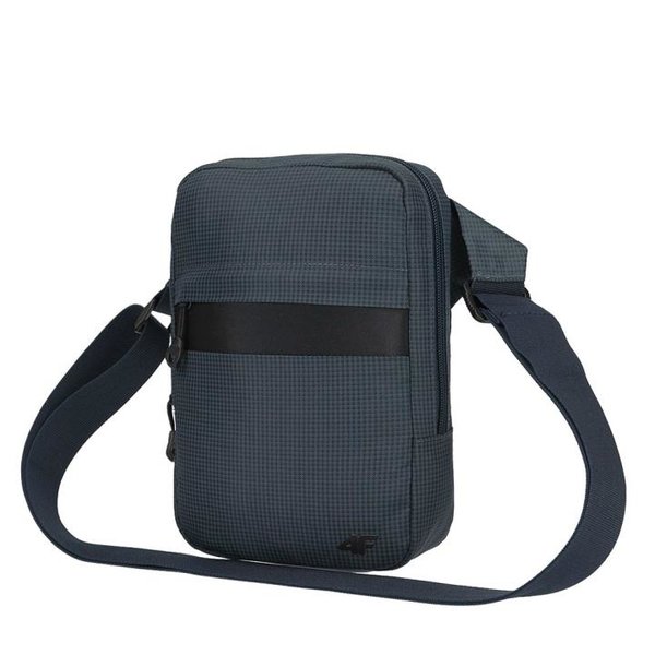 4F - Unisex Shoulder Bag - kleine Schultertasche Tasche - navy