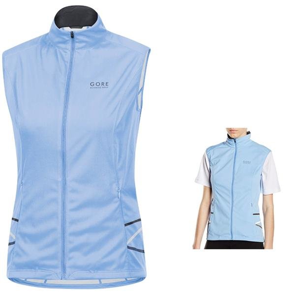 GORE WEAR Damen Weste Mythos 2 Windstopper Soft Shell Light Vest, blau 38 M