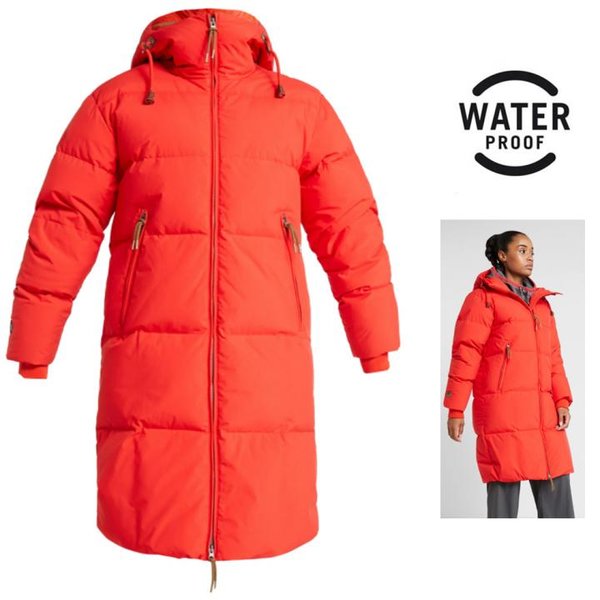Icepeak - Damen Daunenjacke Mantel Albony Down Coat, red