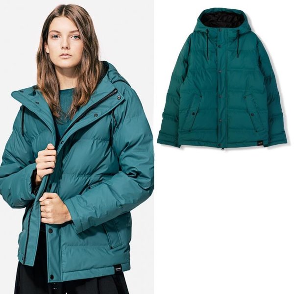 Tretorn - Baffle Short Jacket - Damen Winterjacke - artic green