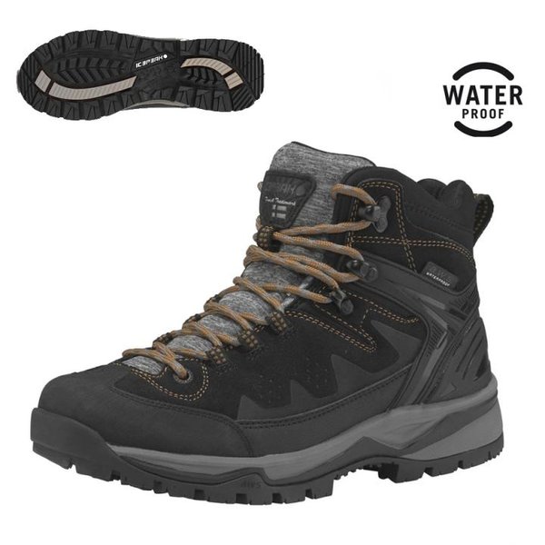 Icepeak - WYNNE Damen Outdoor Boots wasserdichte Trekkingschuhe - schwarz