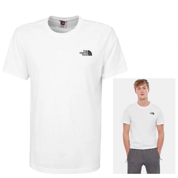 The North Face - Herren T-Shirt Shirt Print, weiß