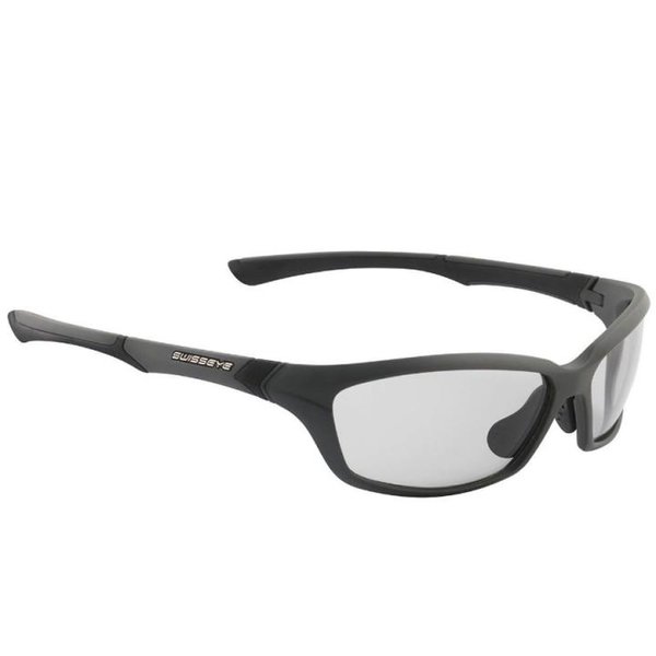 Swiss Eye Drift Sportbrille, Sonnenbrille, schwarz matt