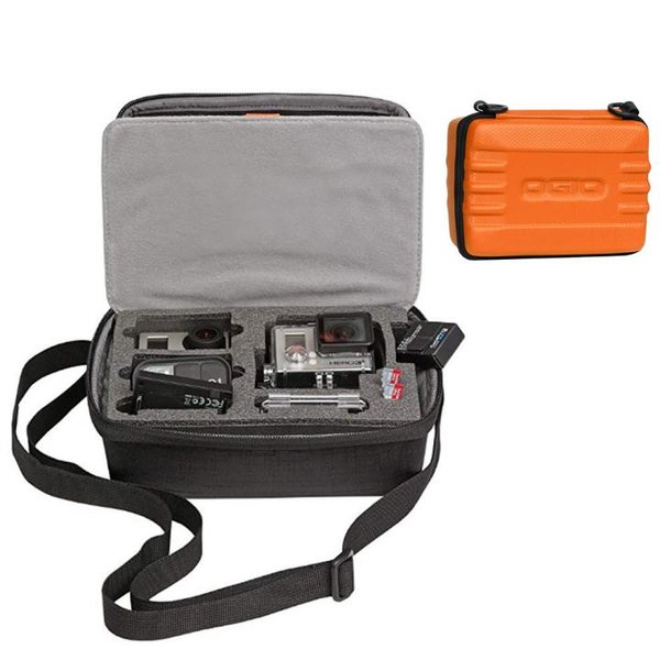 OGIO International Action Kameratasche Camera Case, schwarz orange