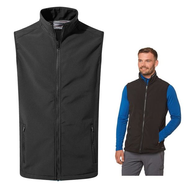 Craghoppers - Expert Softshell Vest Outdoorweste, schwarz