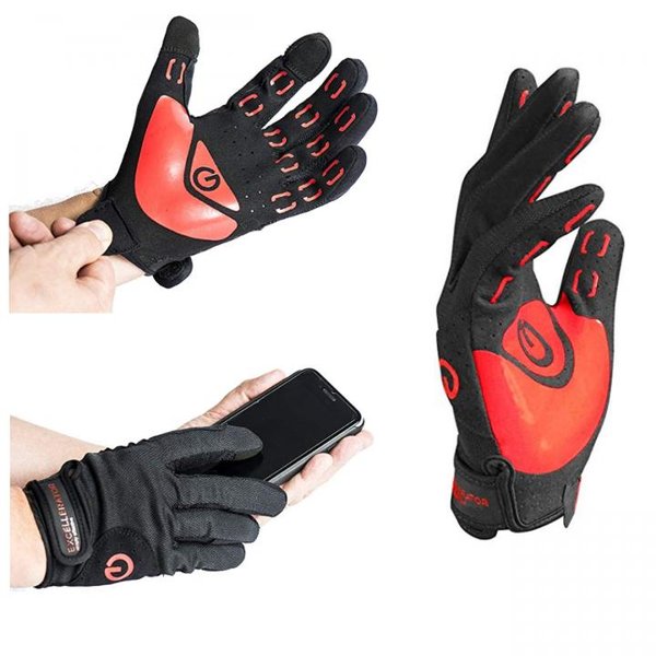 Excellerator excff-1 Training-Handschuhe Schwarz/Rot Größe - XL