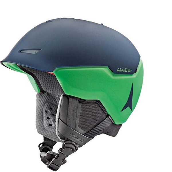 Atomic Revent+ Amid Helmet – Erwachsene Skihelm, dark blue green, 51-55 cm